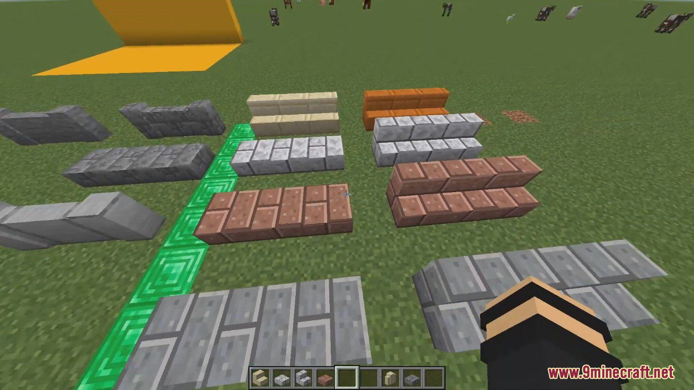 New Slabs, Stairs & Walls Mod (1.20.4, 1.19.4) - Ultimate for Building 5