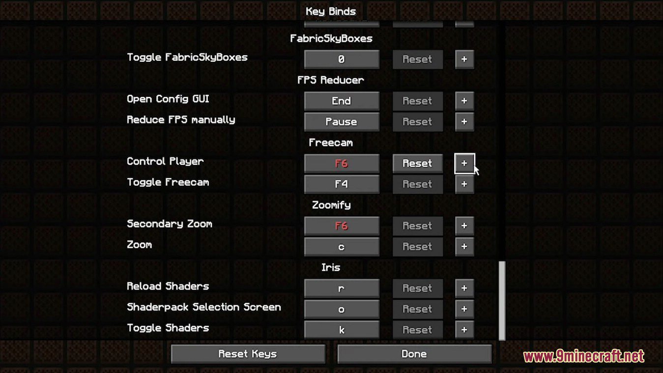 No More Useless Keys Mod (1.20.4, 1.19.4) - Alternative Key Combinations 4