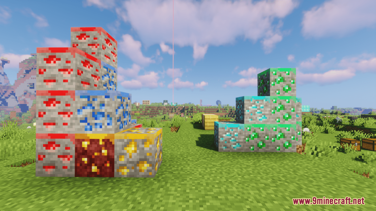 Obnoxious Ores Resource Pack (1.20.6, 1.20.1) - Texture Pack 3