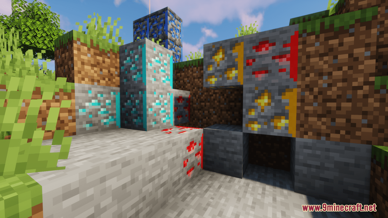 Obnoxious Ores Resource Pack (1.20.6, 1.20.1) - Texture Pack 4