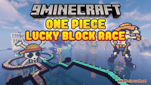 One Piece Lucky Block Race Map (1.20.4, 1.19.4) – Epic Race Awaits Thumbnail