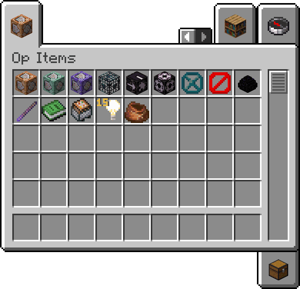 Op Items Tab Mod (1.21.1, 1.20.1) - Operator Utilities Items 2