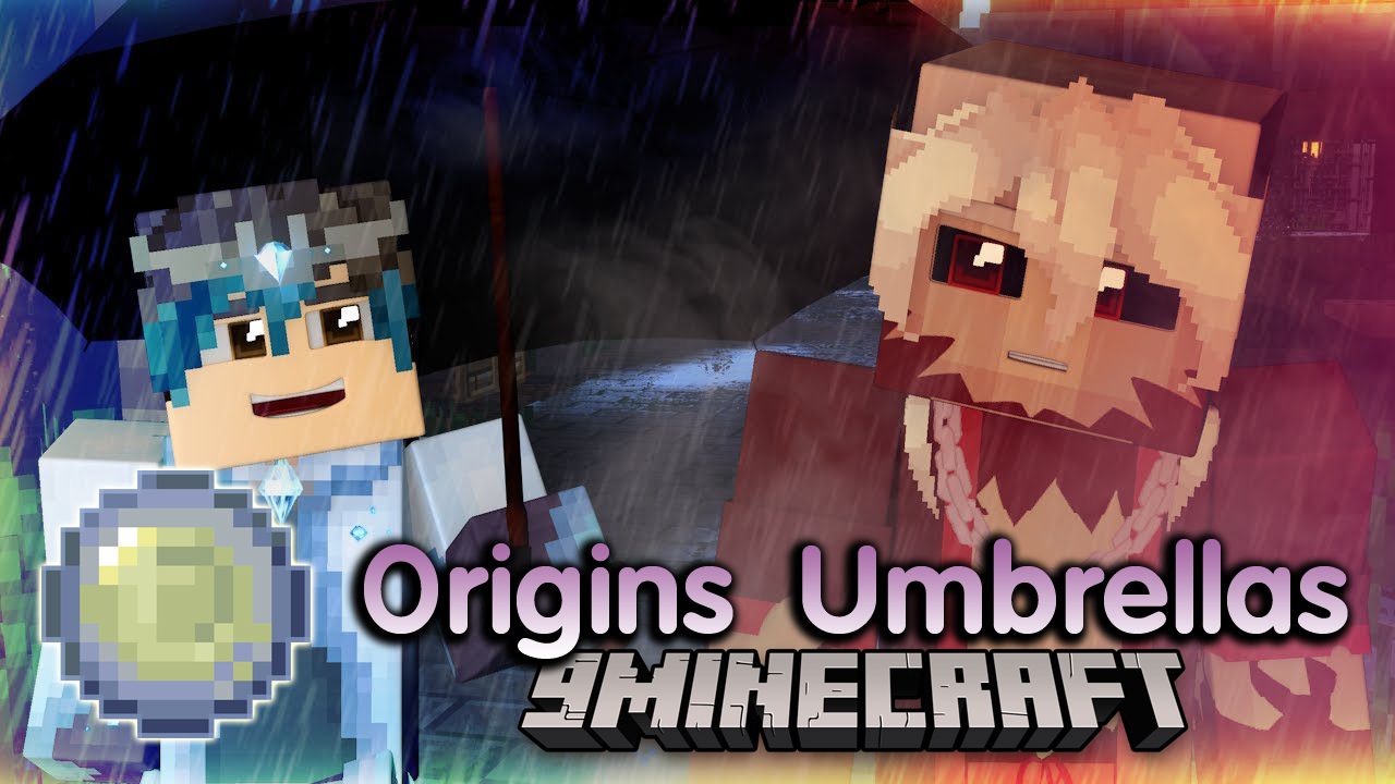 Origins Umbrellas Mod (1.19.2, 1.18.2) - A Umbrella Mod 1