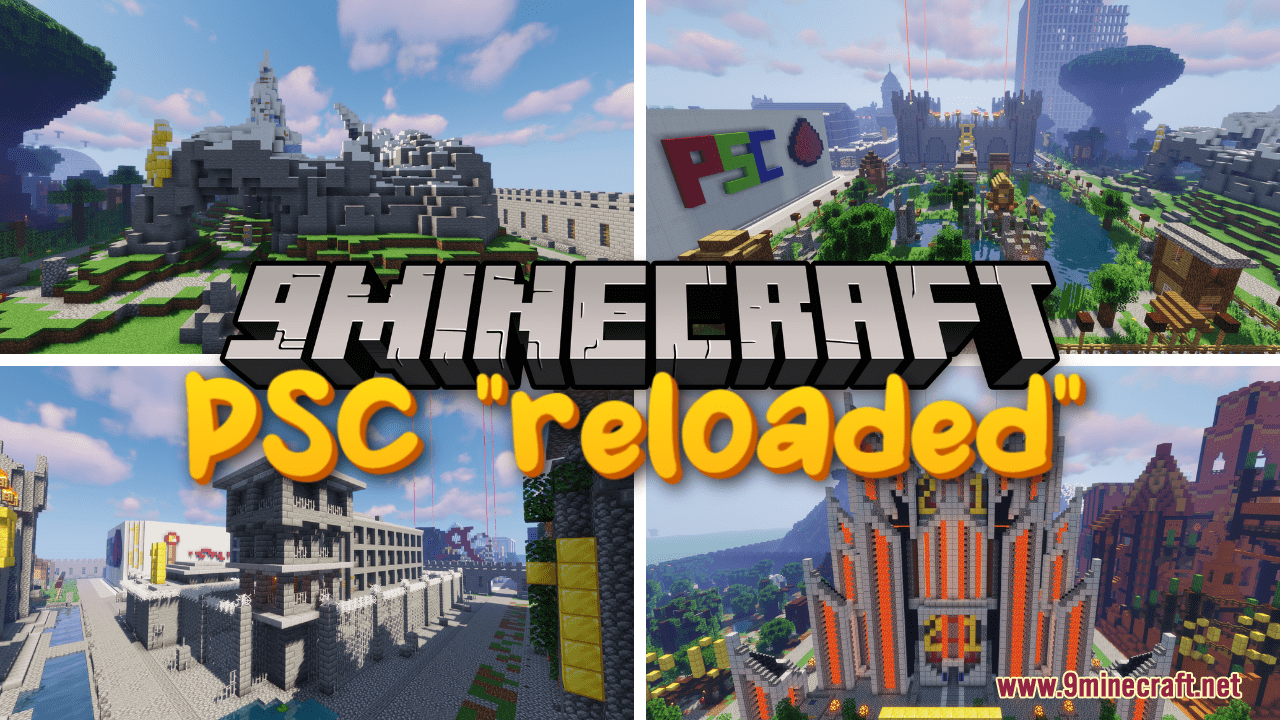 PSC "reloaded" Map (1.21.1, 1.20.1) - Ultimate Parkour Challenge 1