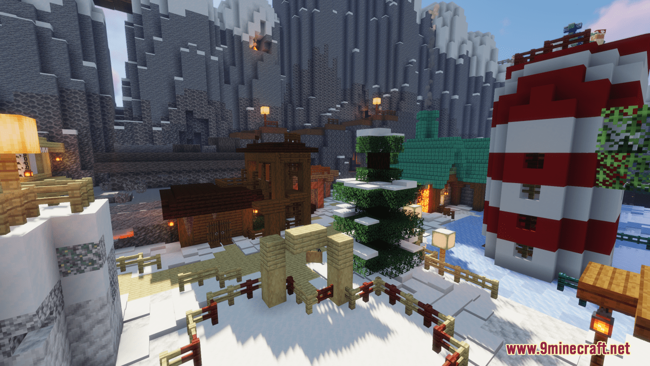 Parkour Santa Claus Map (1.21.1, 1.20.1) - A Present Delivery Quest 9