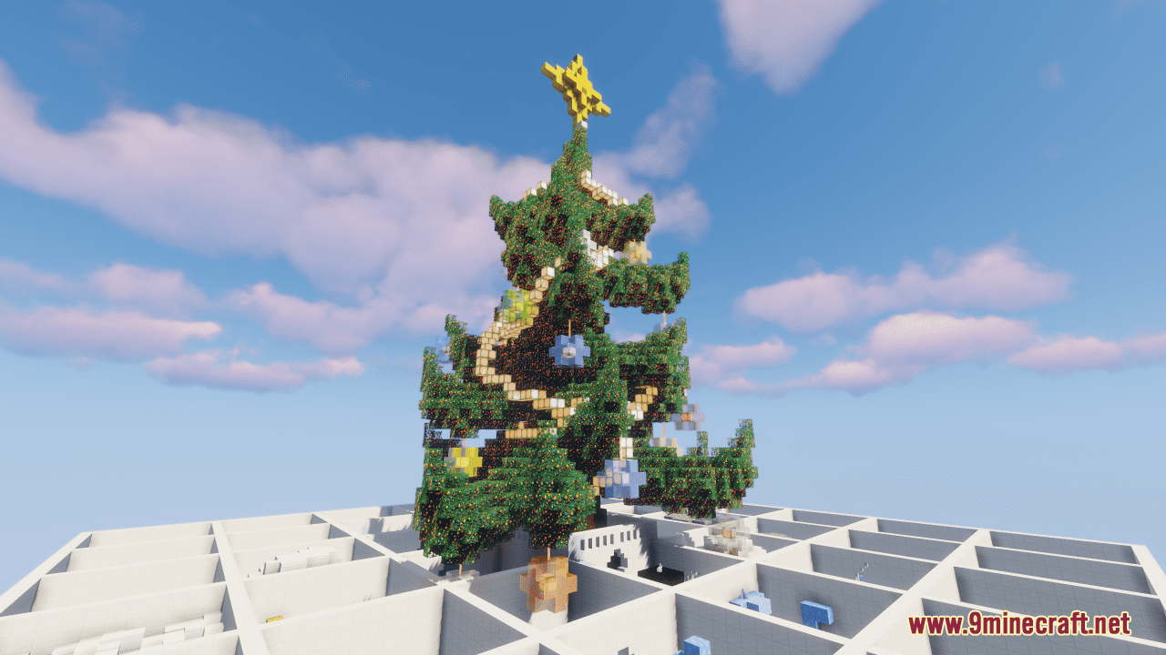 Parkour Wonderland Map (1.21.1, 1.20.1) - Winter's Edge 3