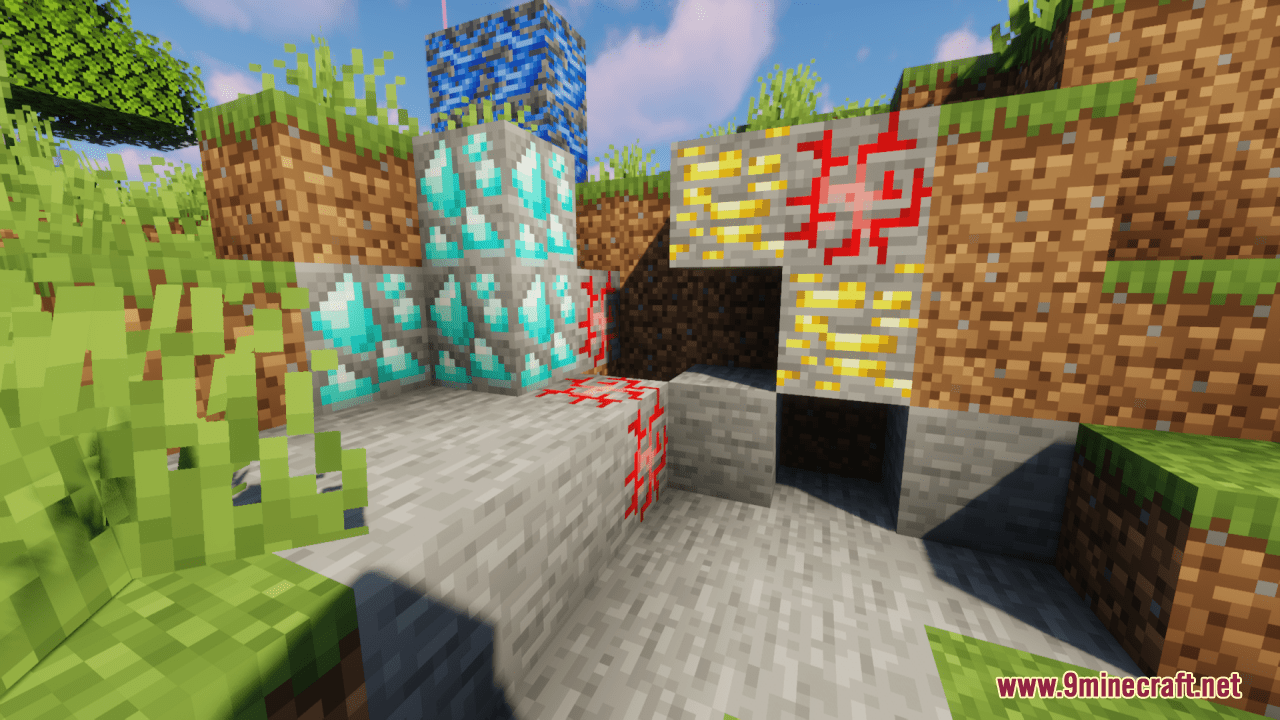 PencilVoid's Distinctive Ores Resource Pack (1.20.6, 1.20.1) - Texture Pack 4