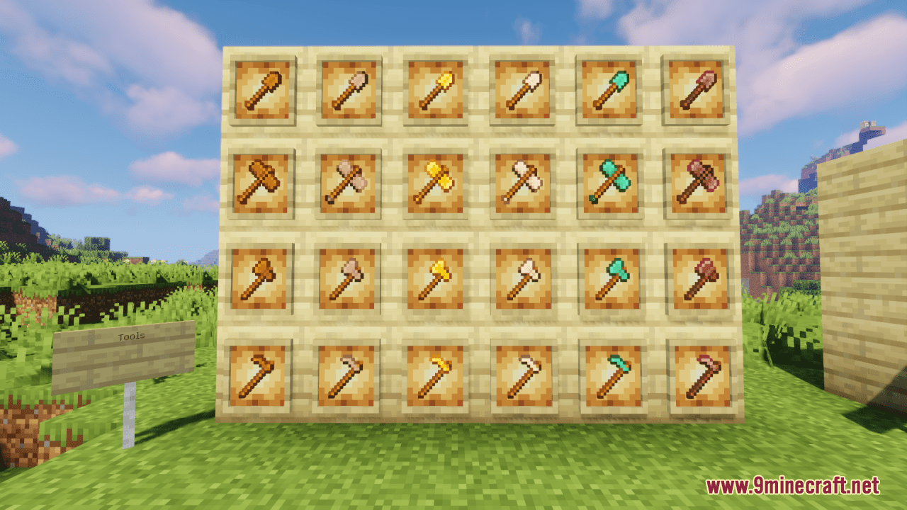 Pickaxes But Hammers Resource Pack (1.20.6, 1.20.1) - Texture Pack 11