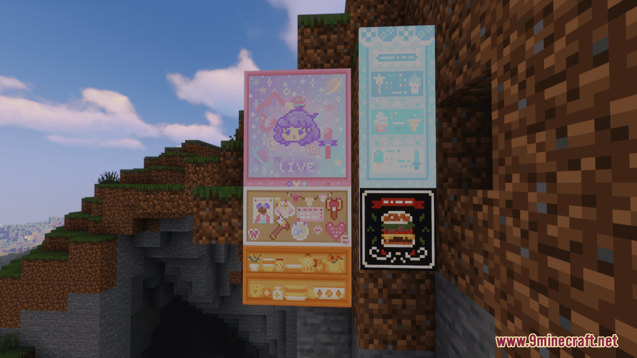 Pretty Pixel Paintings Resource Pack (1.20.6, 1.20.1) - Texture Pack 2