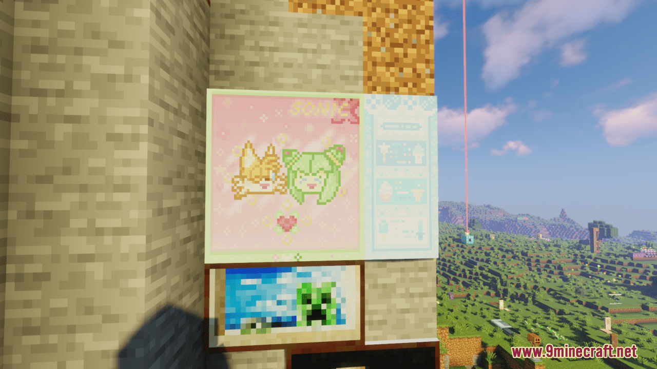 Pretty Pixel Paintings Resource Pack (1.20.6, 1.20.1) - Texture Pack 5