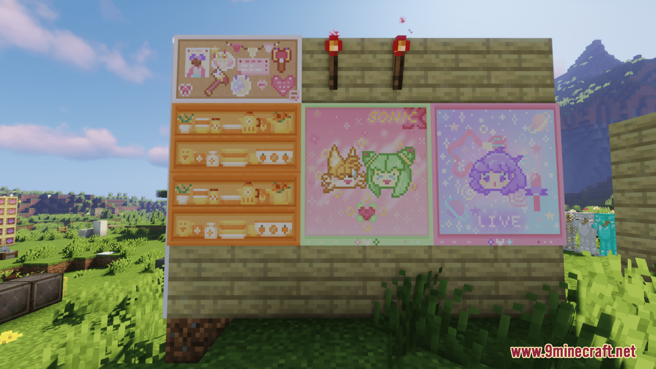 Pretty Pixel Paintings Resource Pack (1.20.6, 1.20.1) - Texture Pack 10