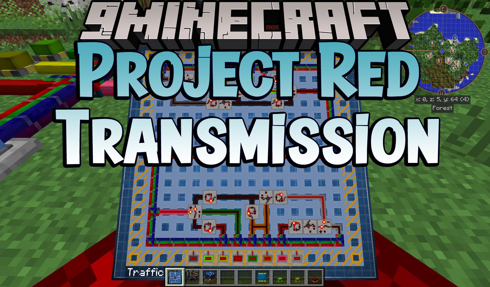 Project Red Transmission Mod (1.19.2, 1.18.2) - Redstone Wiring 1