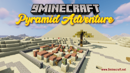 Pyramid Adventure Map (1.21.1, 1.20.1) – Journey to Heyhops’ Pyramid Thumbnail