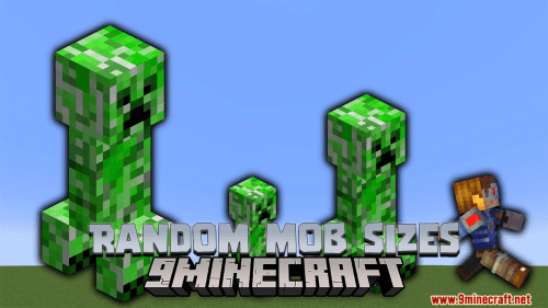 Random Mob Sizes Data Pack (1.20.4, 1.19.4) – Size Matters in the Unpredictable Wilderness! Thumbnail