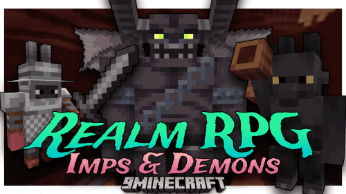 Realm RPG Imps & Demons Mod (1.20.1, 1.19.4) – Dark Realms Unveiled Thumbnail