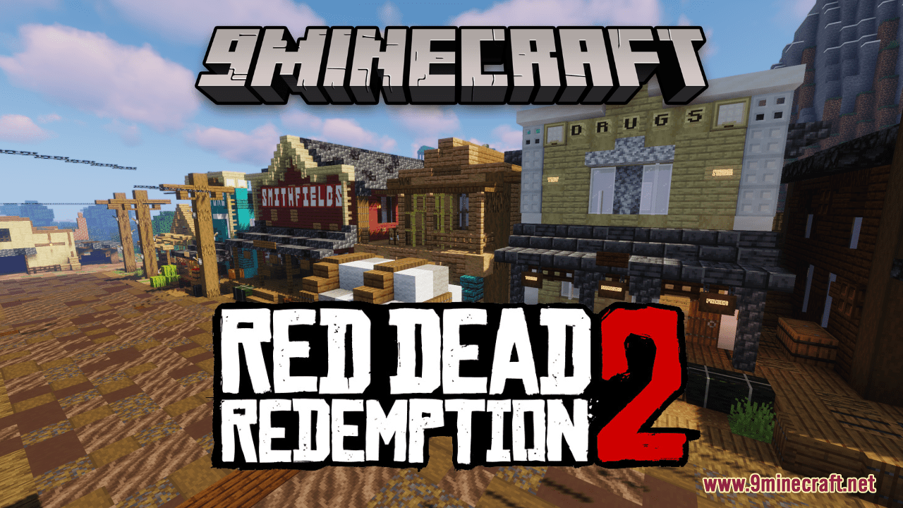 Red Dead Redemption 2 Map (1.21.1, 1.20.1) - Valentine 1