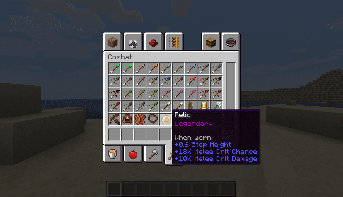 RelicEx Mod (1.19.2, 1.18.2) - Compatible Trinket Items for PlayerEx Attributes 2