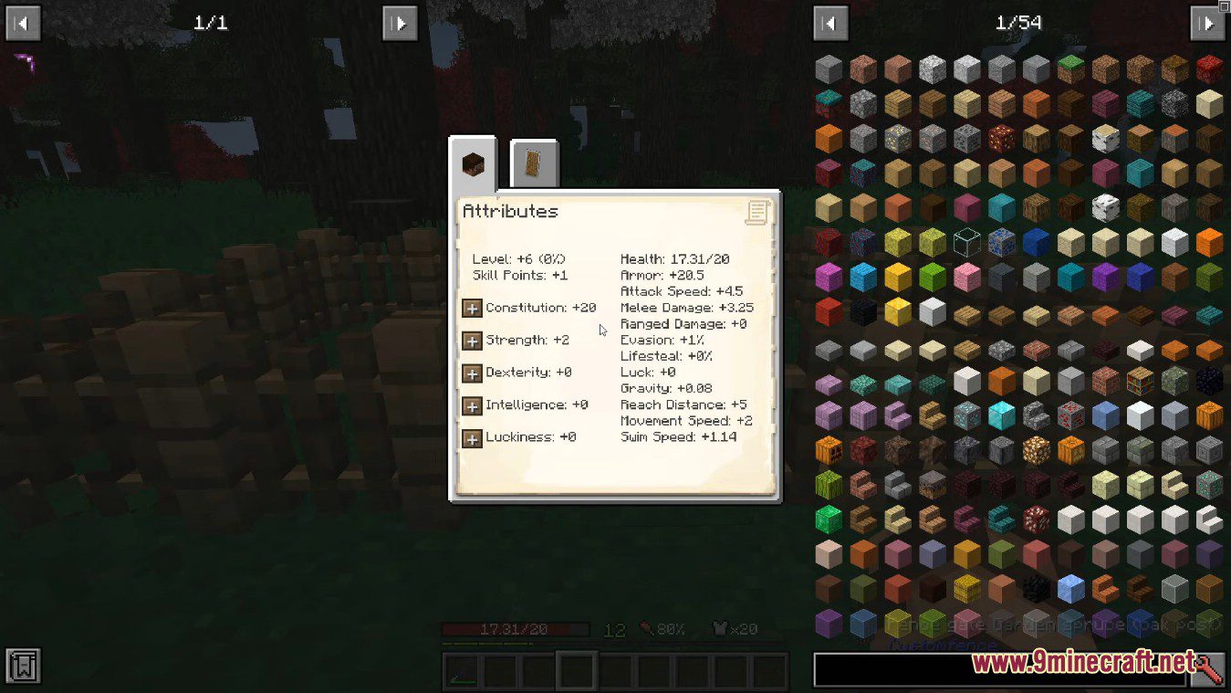 RelicEx Mod (1.19.2, 1.18.2) - Compatible Trinket Items for PlayerEx Attributes 14