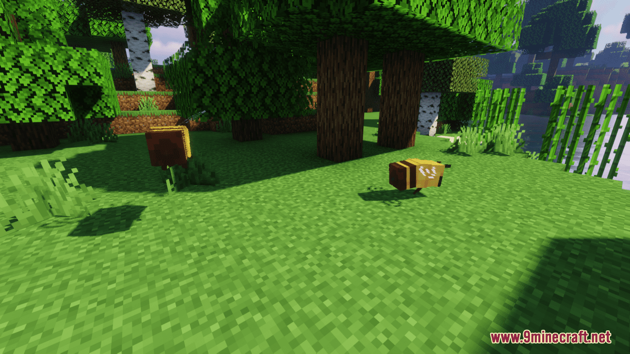 Remodeled Bee Resource Pack (1.20.6, 1.20.1) - Texture Pack 3