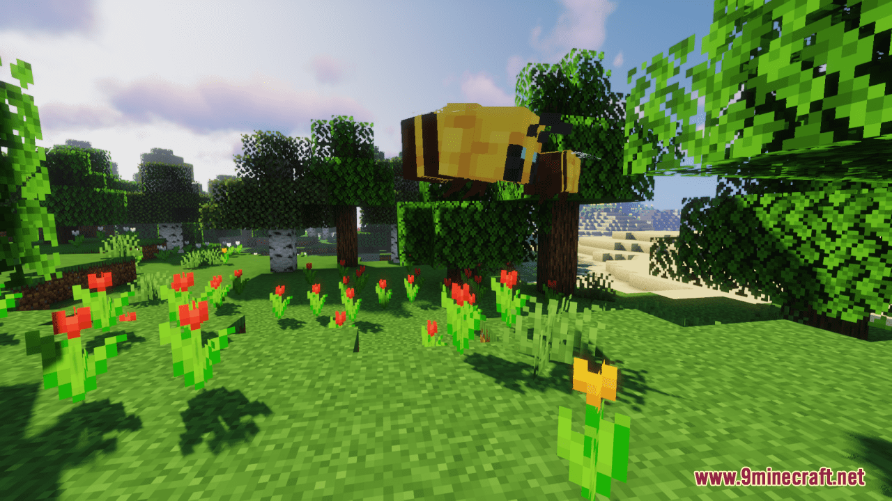 Remodeled Bee Resource Pack (1.20.6, 1.20.1) - Texture Pack 9