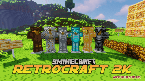 Retrocraft 2k Resource Pack (1.20.6, 1.20.1) – Texture Pack Thumbnail