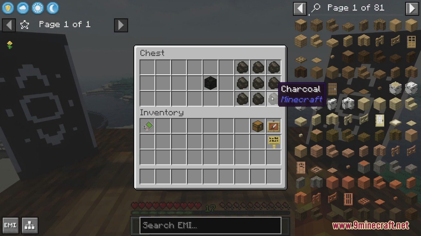 SBM Charcoal Block Mod (1.21, 1.20.1) - Charcoal Version of The Vanilla Coal Block 4