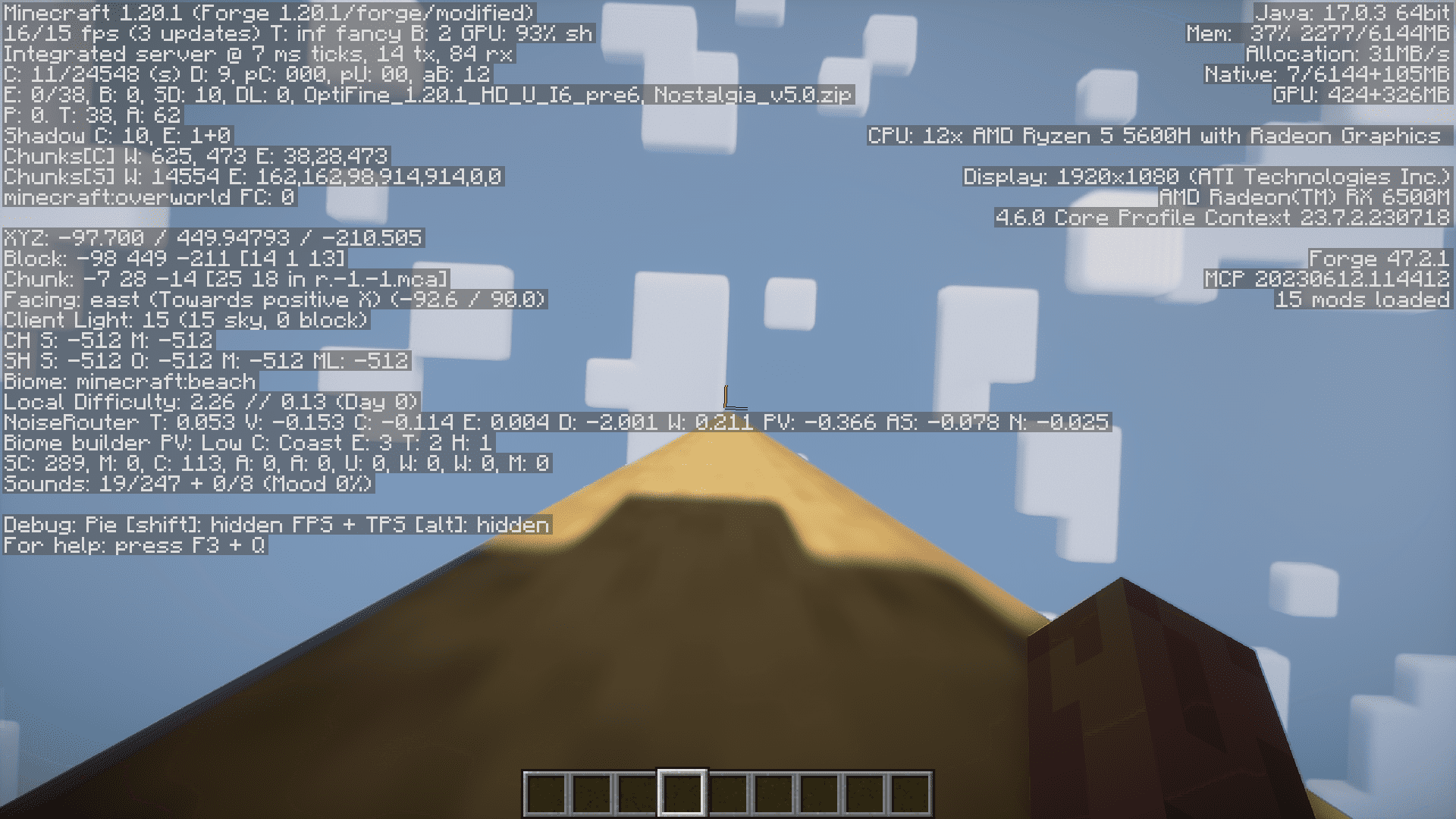 Shattered World Limits Mod (1.21.1, 1.20.1) - Increased World Height & Depth 5