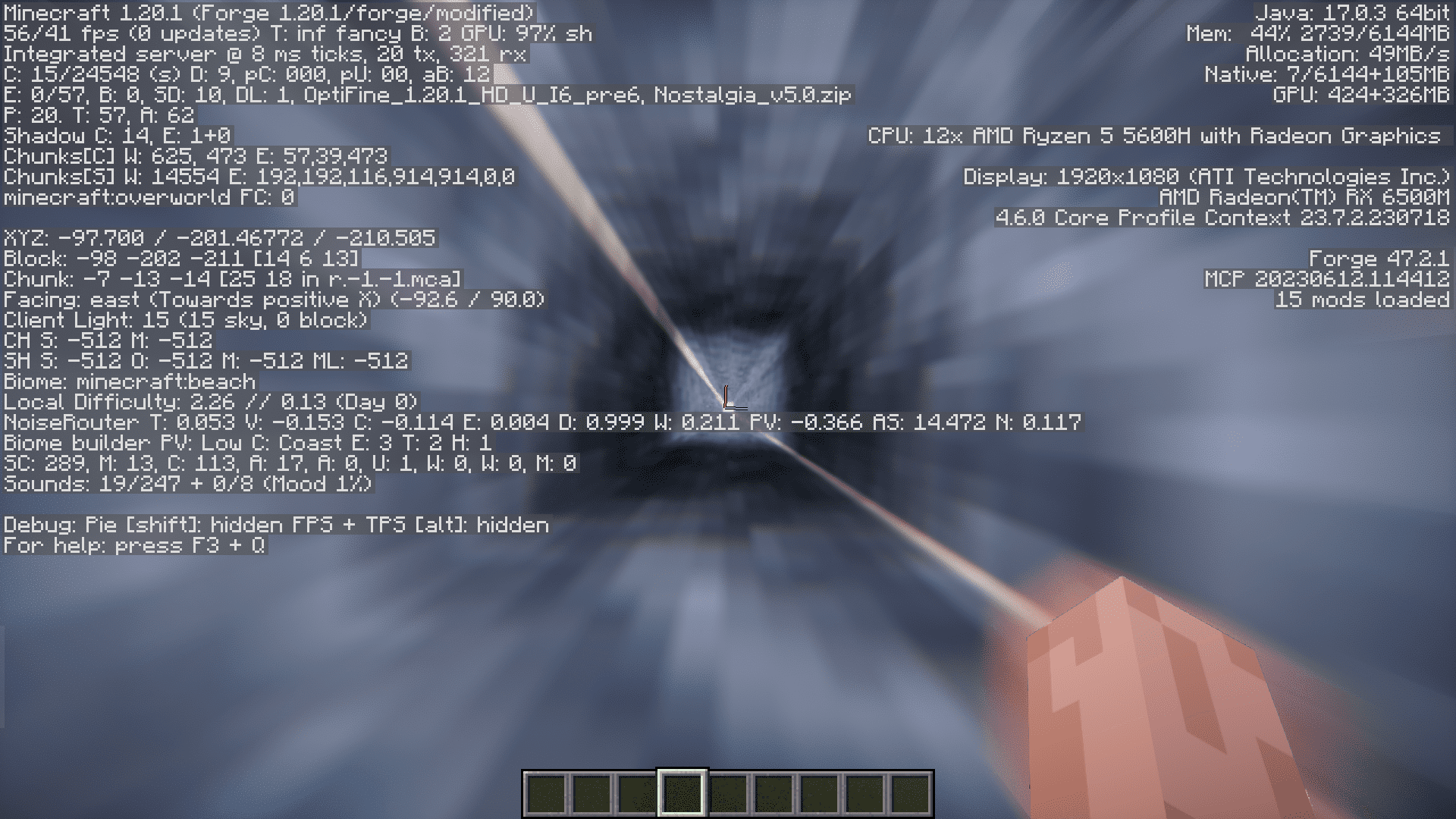 Shattered World Limits Mod (1.21.1, 1.20.1) - Increased World Height & Depth 10