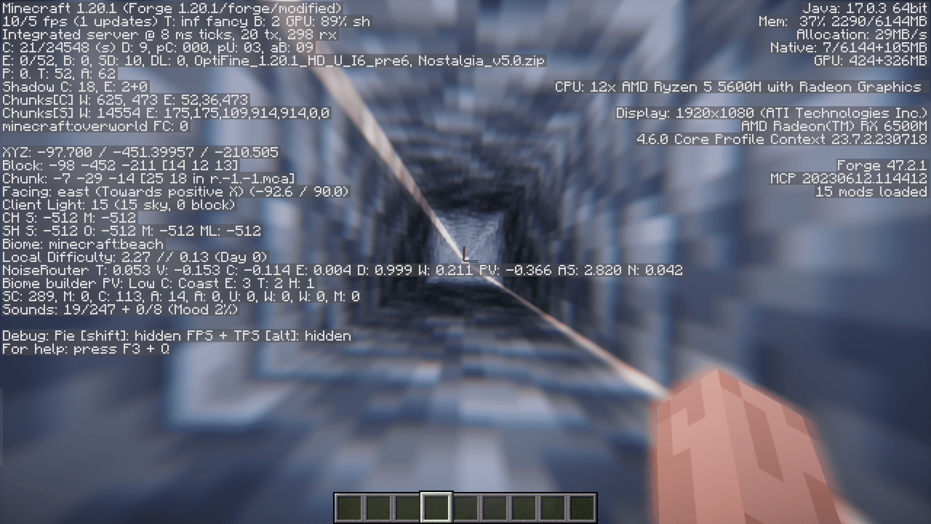 Shattered World Limits Mod (1.21.1, 1.20.1) - Increased World Height & Depth 12