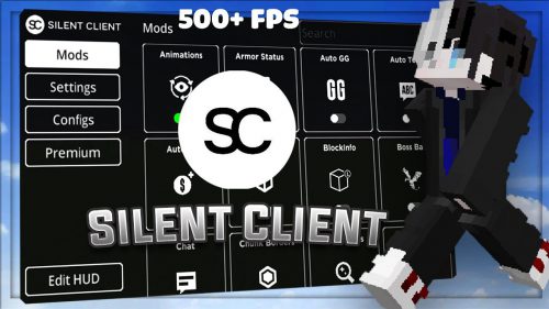 Silent Client (1.8.9) – Fps Improvements and Stylish Cosmetics Thumbnail