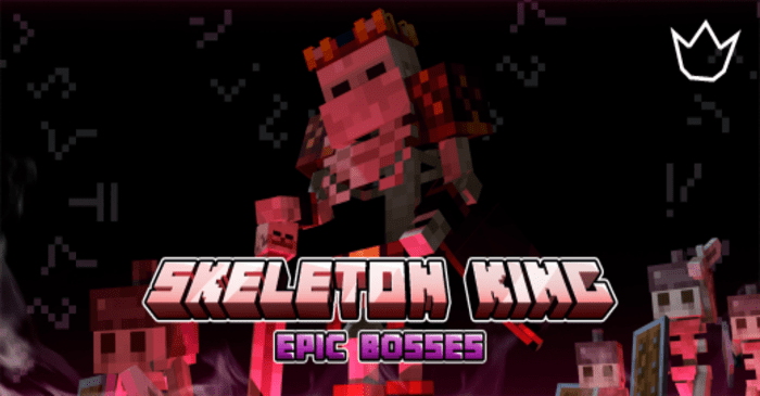 Skeleton King Addon (1.20) - MCPE/Bedrock Epic Bosses Mod 1