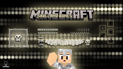 Skull and Bones Texture Pack (1.20, 1.19) – MCPE/Bedrock Thumbnail