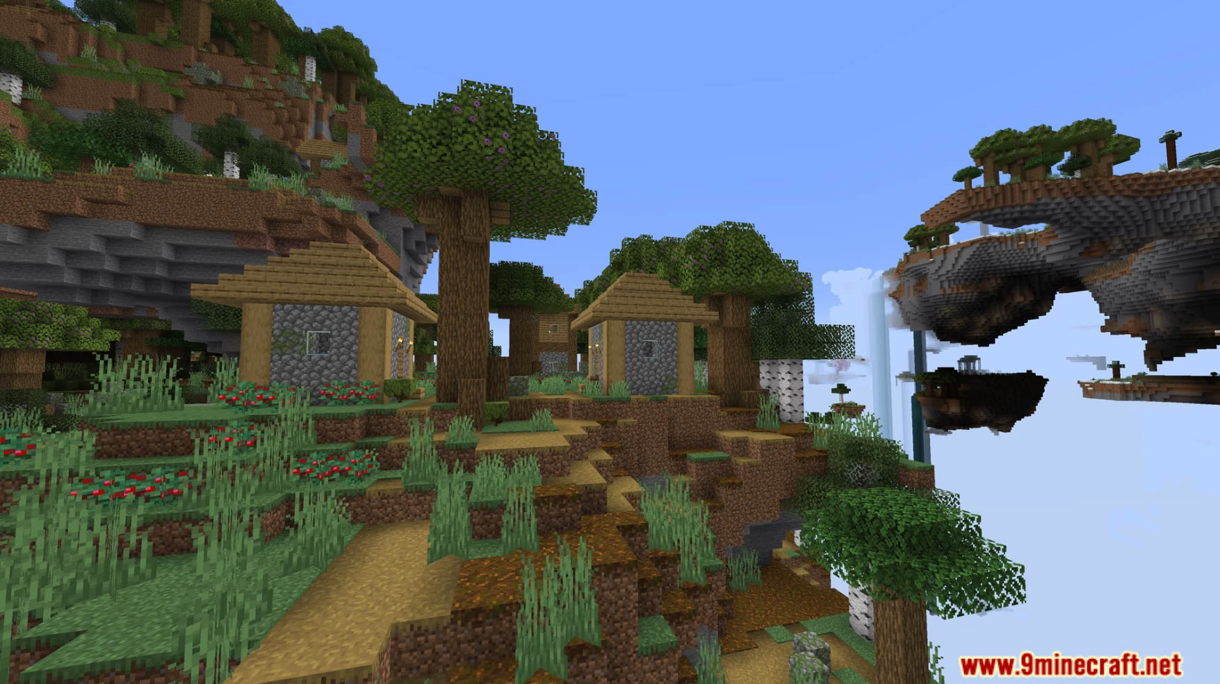 World Of Sky Lands Data Pack (1.20.2, 1.19.4) - Realm Of Floating Islands! 4