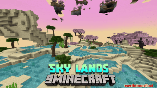 World Of Sky Lands Data Pack (1.20.2, 1.19.4) – Realm Of Floating Islands! Thumbnail