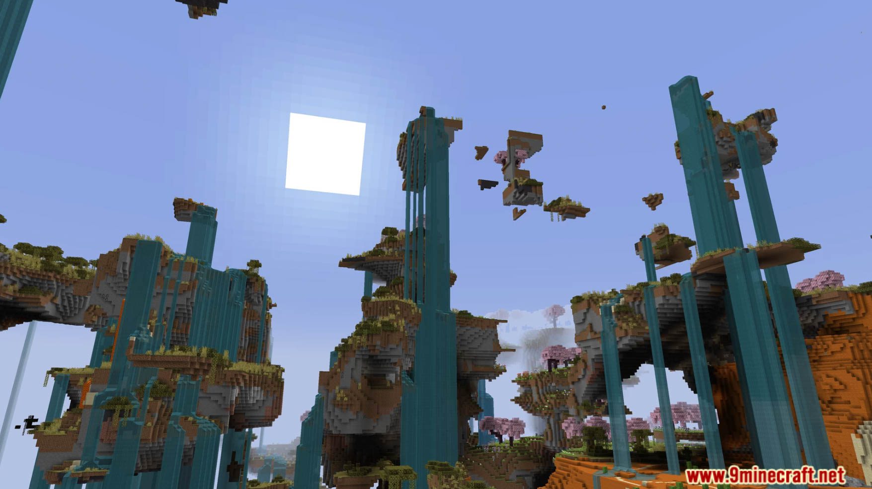 World Of Sky Lands Data Pack (1.20.2, 1.19.4) - Realm Of Floating Islands! 2