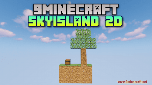 SkyIsland 2D Map (1.20.4, 1.19.4) – Adventure in Infinite Skies Thumbnail