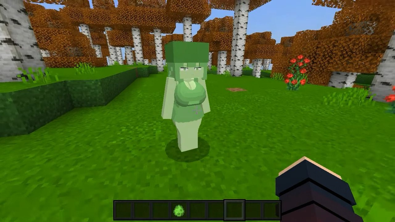 Slime Girl Addon (1.20, 1.19) - MCPE/Bedrock Mod 2