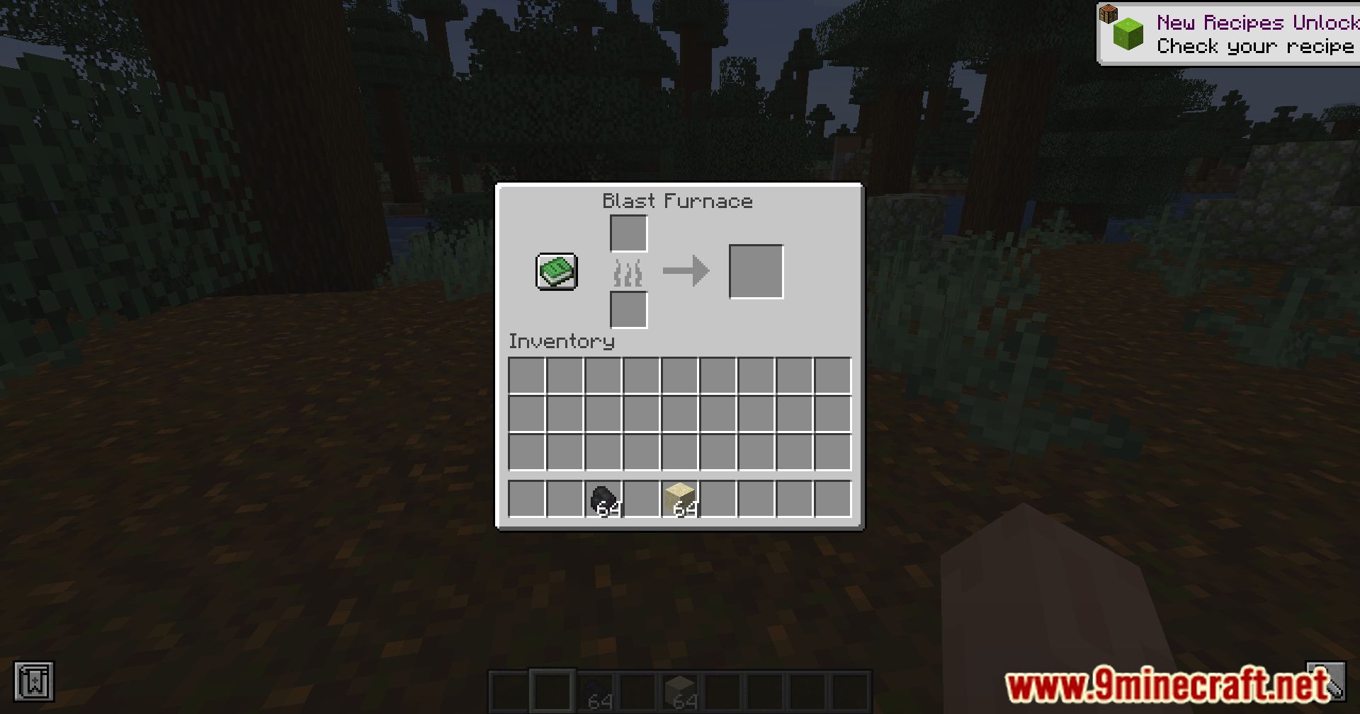 Smelting Sand In A Blast Furnace Mod (1.20.4, 1.19.4) - Accelerate Glass Production with Realistic Efficiency! 3