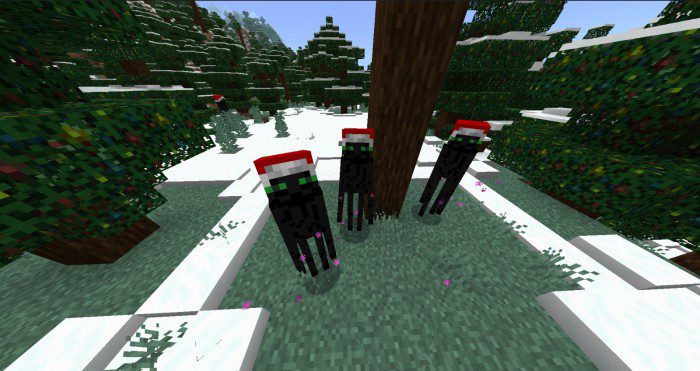 Snowy Sparkle Resource Pack (1.20, 1.19) - MCPE/Bedrock Christmas Pack 4
