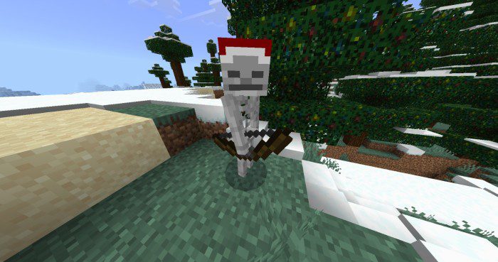 Snowy Sparkle Resource Pack (1.20, 1.19) - MCPE/Bedrock Christmas Pack 5