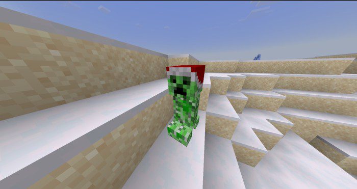 Snowy Sparkle Resource Pack (1.20, 1.19) - MCPE/Bedrock Christmas Pack 6