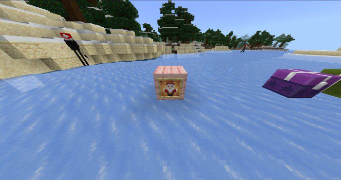 Snowy Sparkle Resource Pack (1.20, 1.19) - MCPE/Bedrock Christmas Pack 8