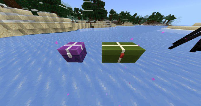 Snowy Sparkle Resource Pack (1.20, 1.19) - MCPE/Bedrock Christmas Pack 9