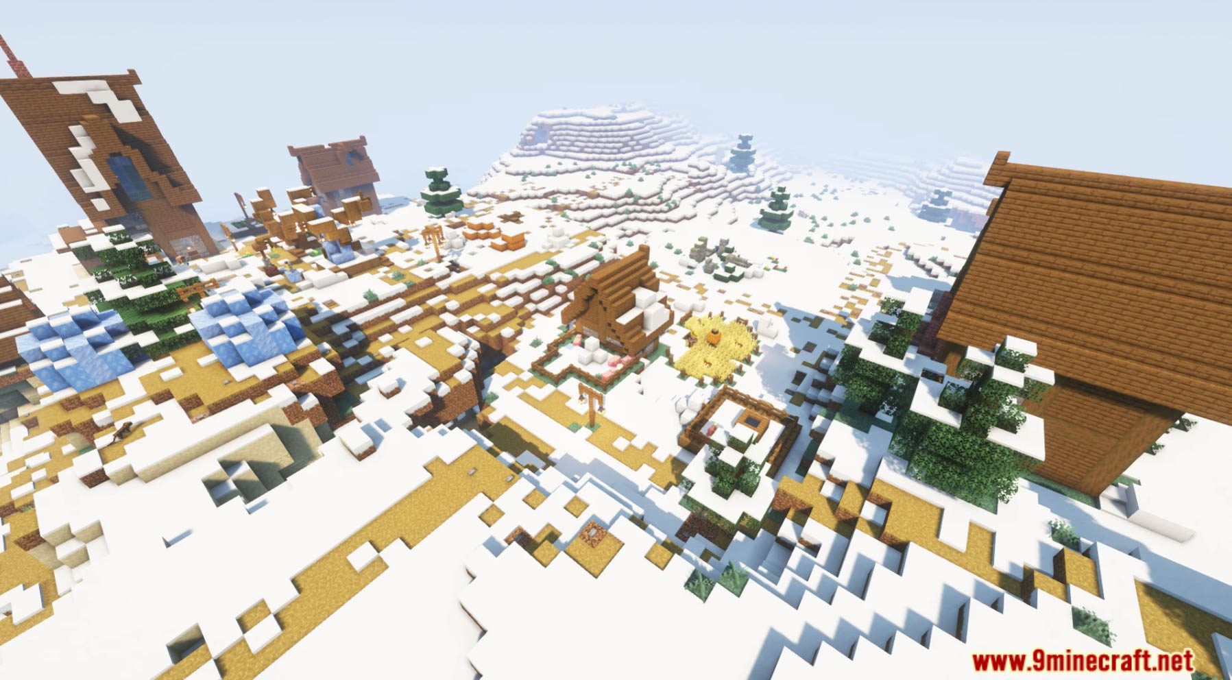 Snowy Taiga Villages Data Pack (1.20.4, 1.19.4) - Enhance Your Minecraft Taiga Experience! 2