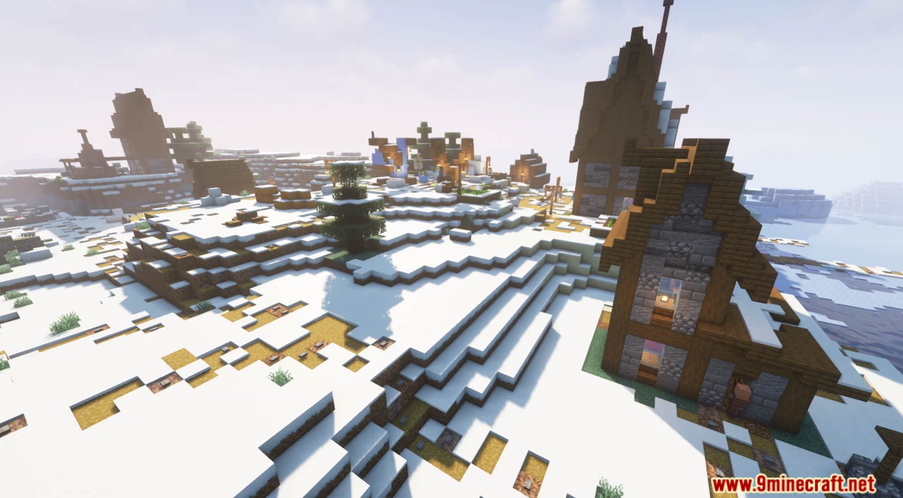 Snowy Taiga Villages Data Pack (1.20.4, 1.19.4) - Enhance Your Minecraft Taiga Experience! 5