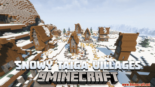 Snowy Taiga Villages Data Pack (1.20.4, 1.19.4) – Enhance Your Minecraft Taiga Experience! Thumbnail