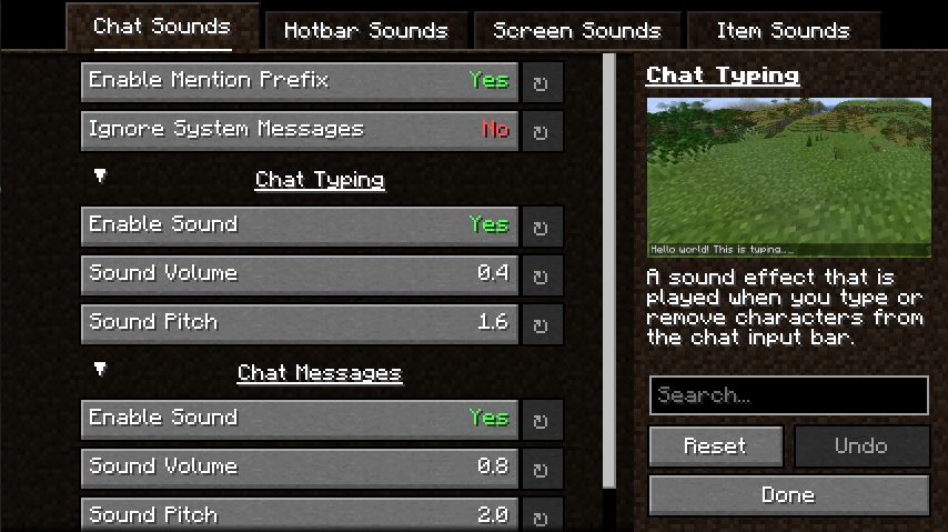 Sounds Mod (1.21.1, 1.20.1) - Highly Configurable Sound Overhaul 6