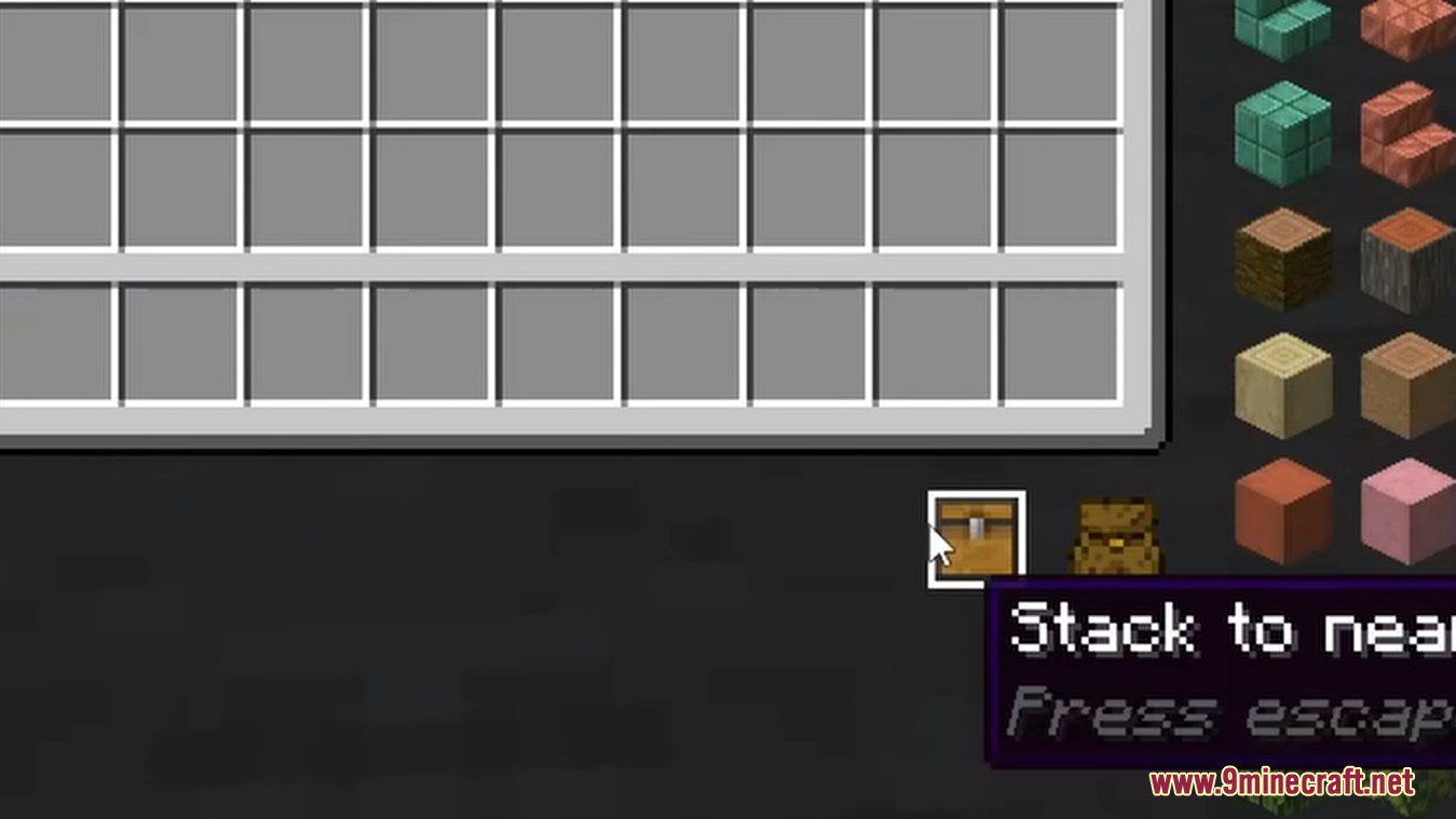 Stack to Nearby Chests Mod (1.20.4, 1.19.4) - Quick Stacking 2