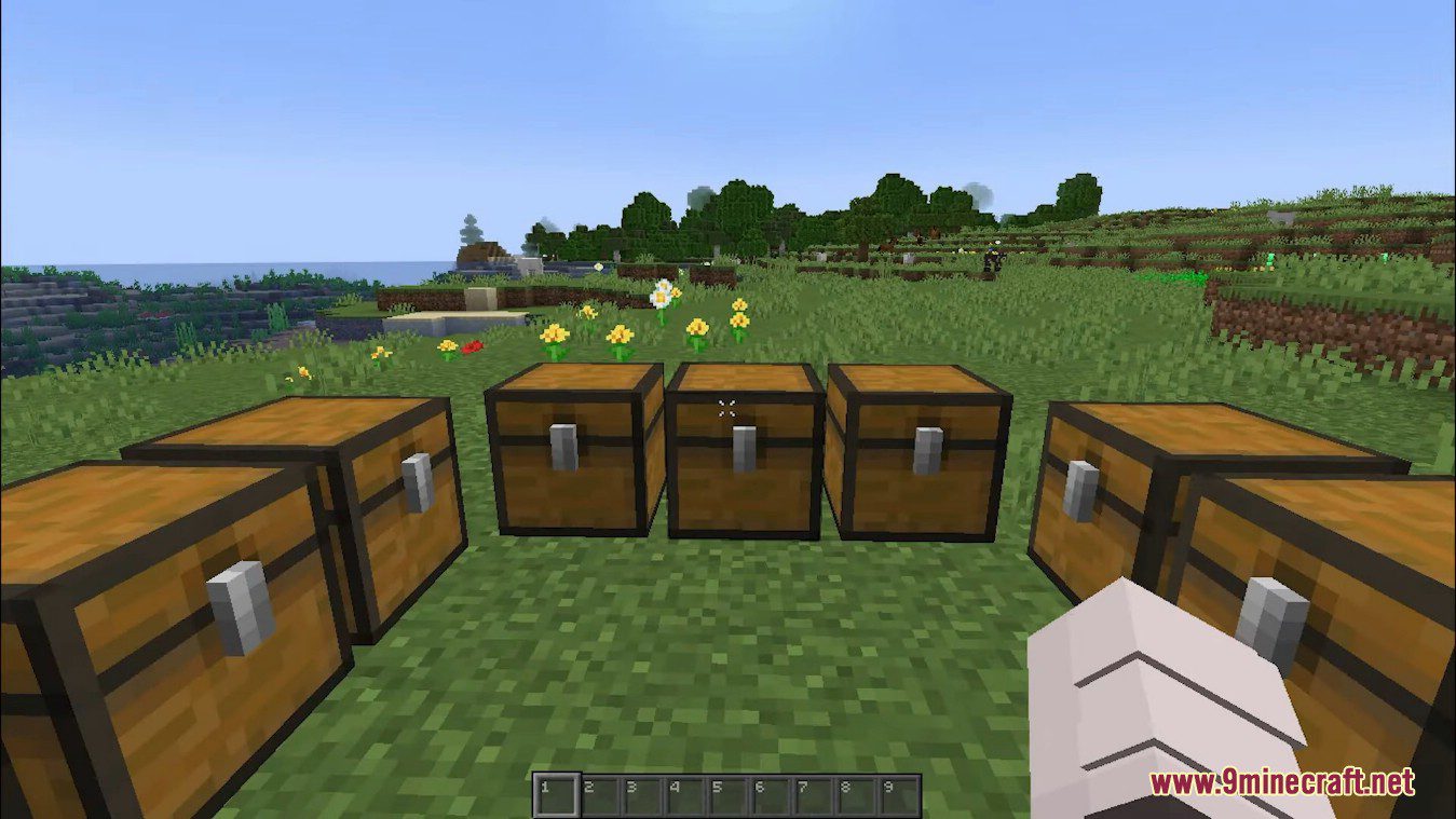 Stack to Nearby Chests Mod (1.20.4, 1.19.4) - Quick Stacking 6