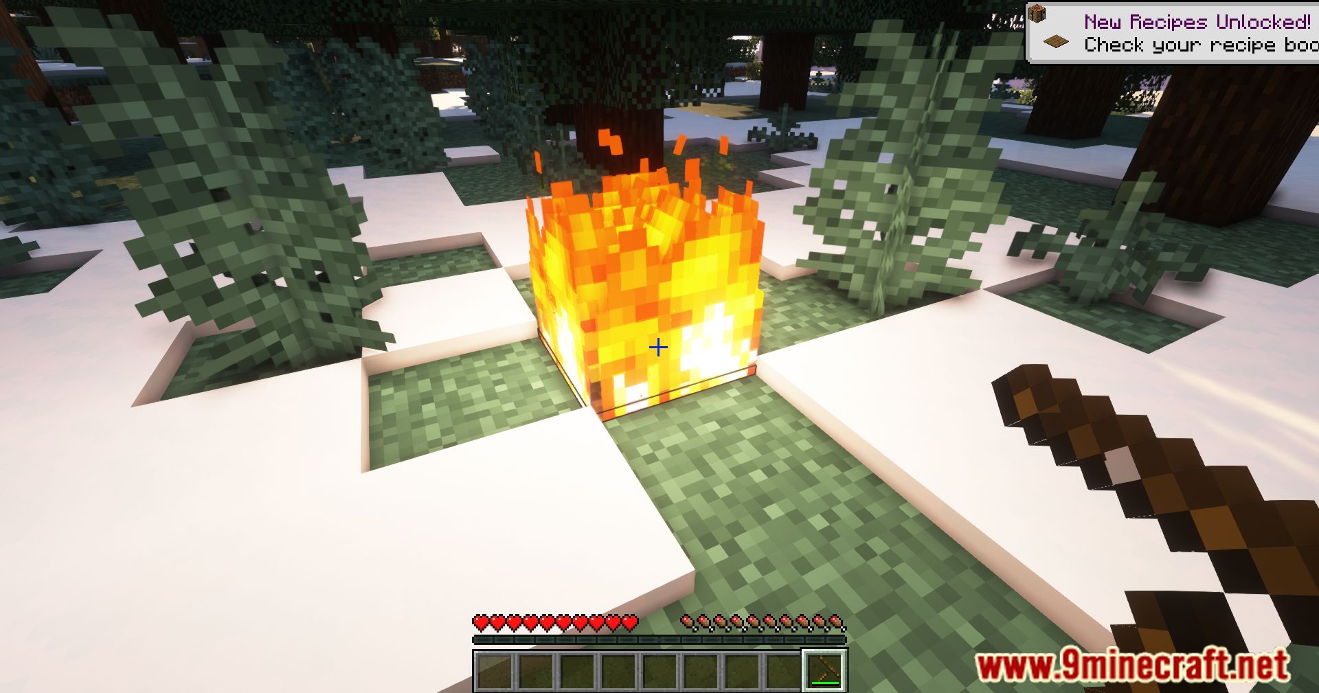 Survival Fire Sticks Mod (1.20.1, 1.19.2) - The Essential Fire Stick Mod 6